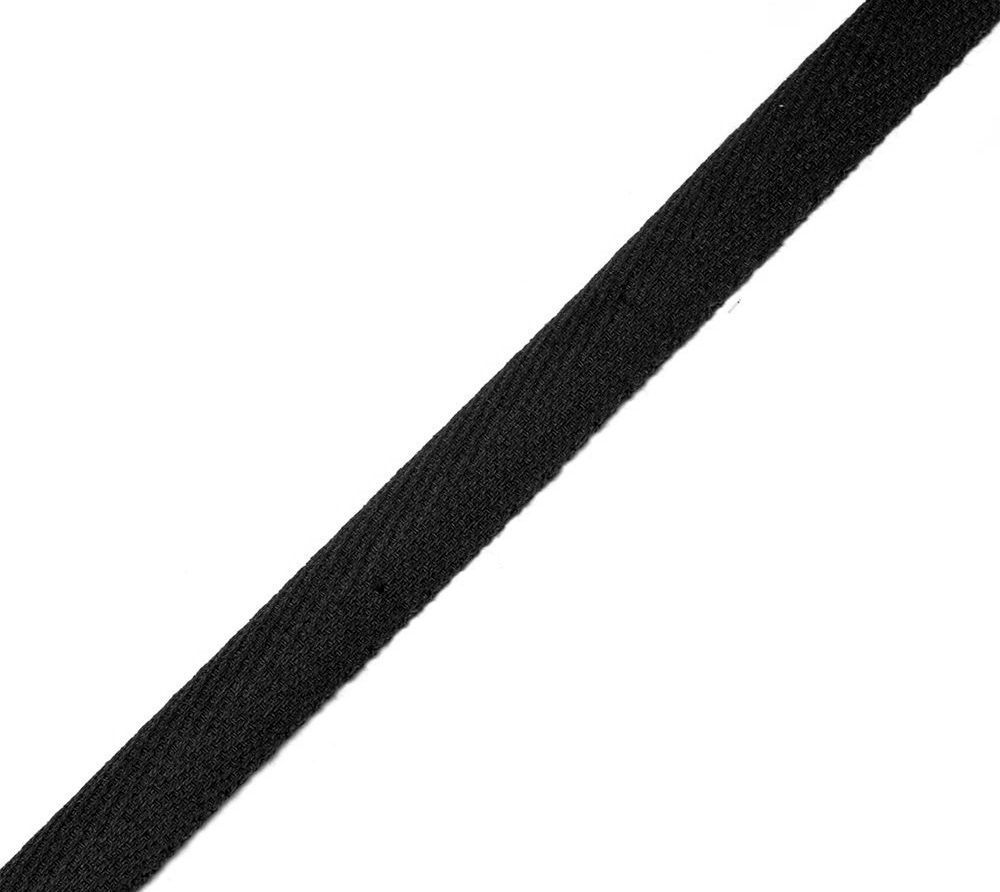 Киперная лента цвет Черный 10мм 1,8гр