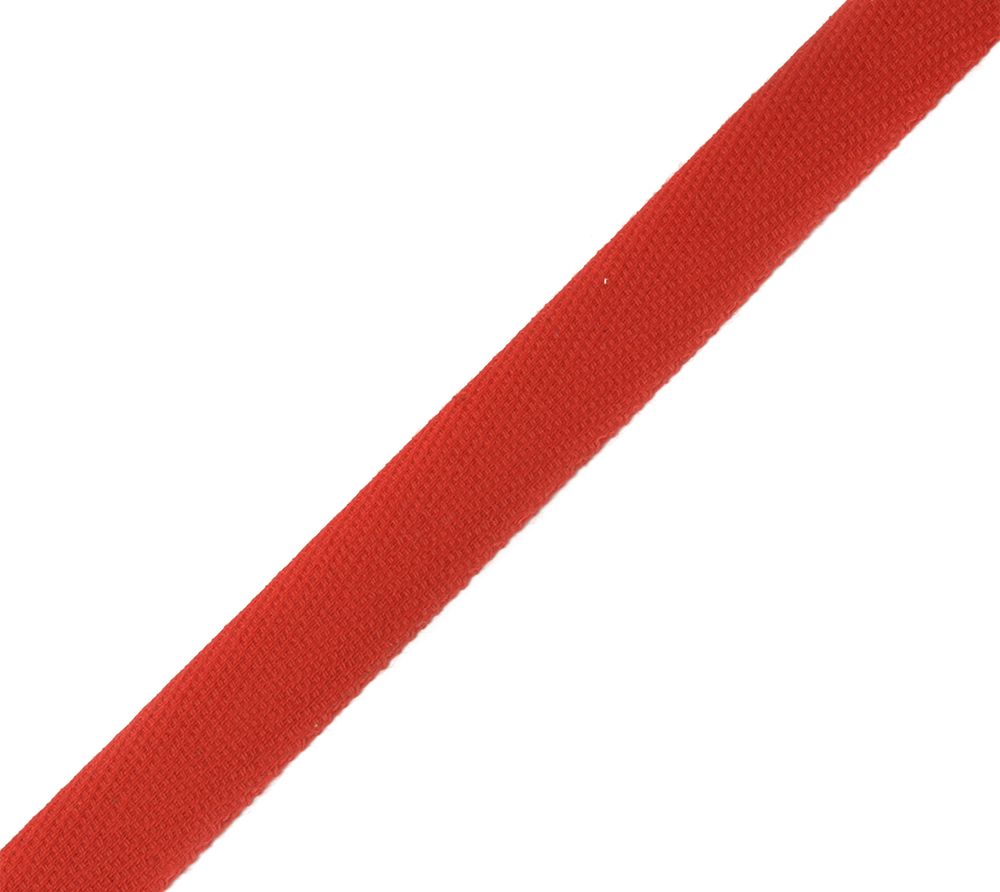 Отрез - 0.65 Киперная лента (Красный, 17мм)