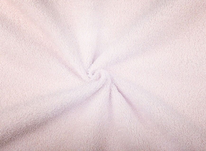 Искусственный мех на тканевой основе Lamb нежно-розовый